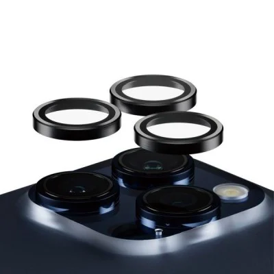 Panzerglass&trade; Hoops Camera Lens Protector Iphone 15 PRO| 15 PRO MAX - Blue Titanium